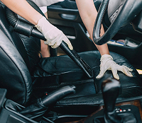 Vacuum & Windows wiped inside Only