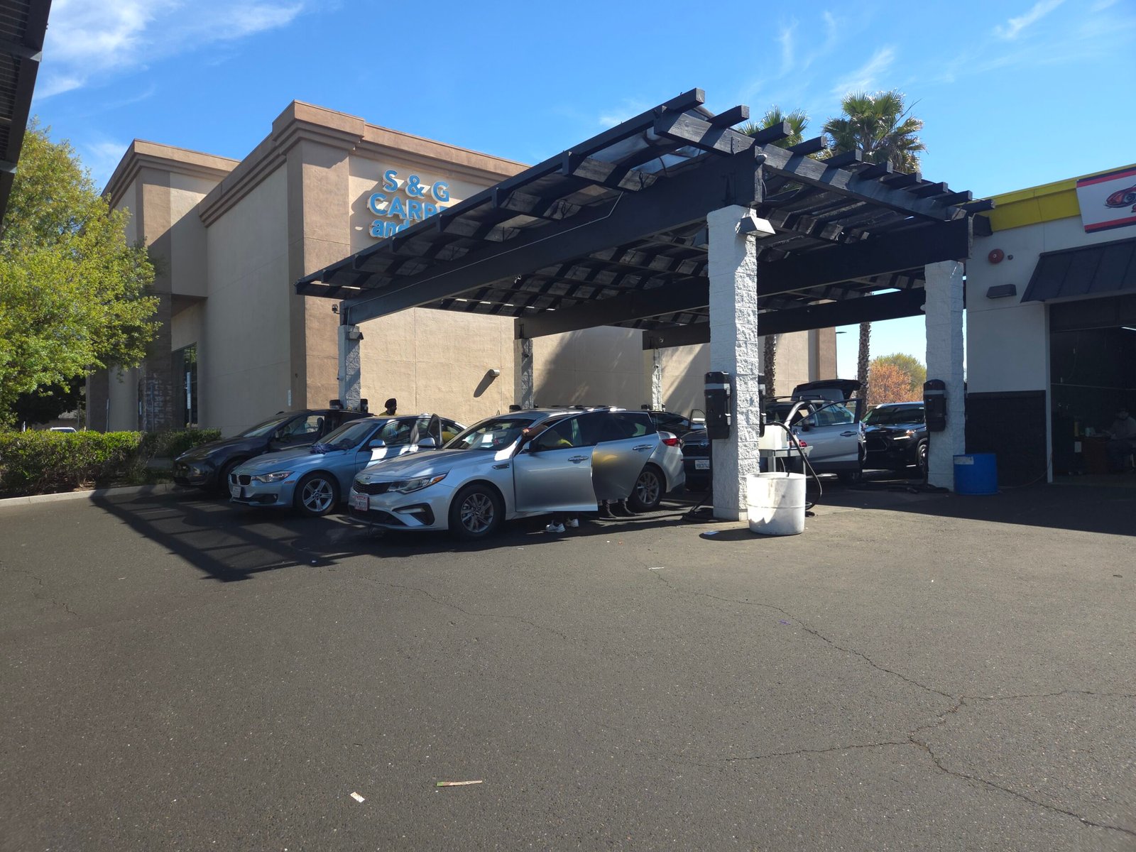 Freshly washed vehicle at Lux Wash and Detail in Elk Grove